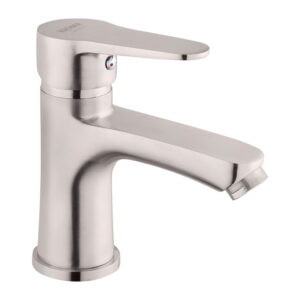 Смеситель для умывальника Kroner KRM Elbe - N010 однорычажный, сталь