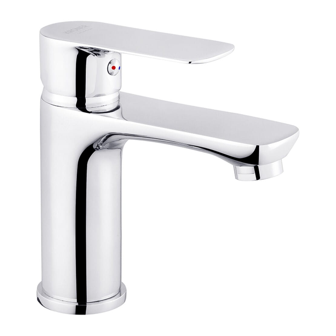 CV018617_1 Смеситель для умывальника Kroner KRM Main - C010 однорычажный, хром