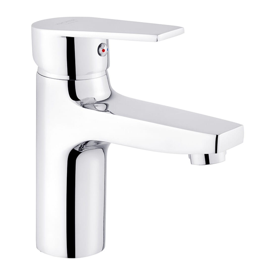 CV019667_1 Смеситель для умывальника Kroner KRM Oker - C010 однорычажный, хром