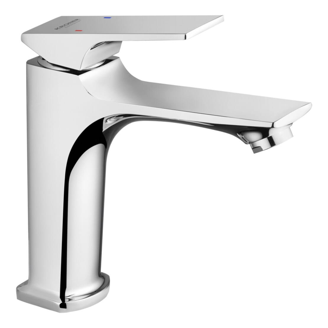 CV035583_1 Смеситель для умывальника Kroner KRP Vog - C010 однорычажный, хром