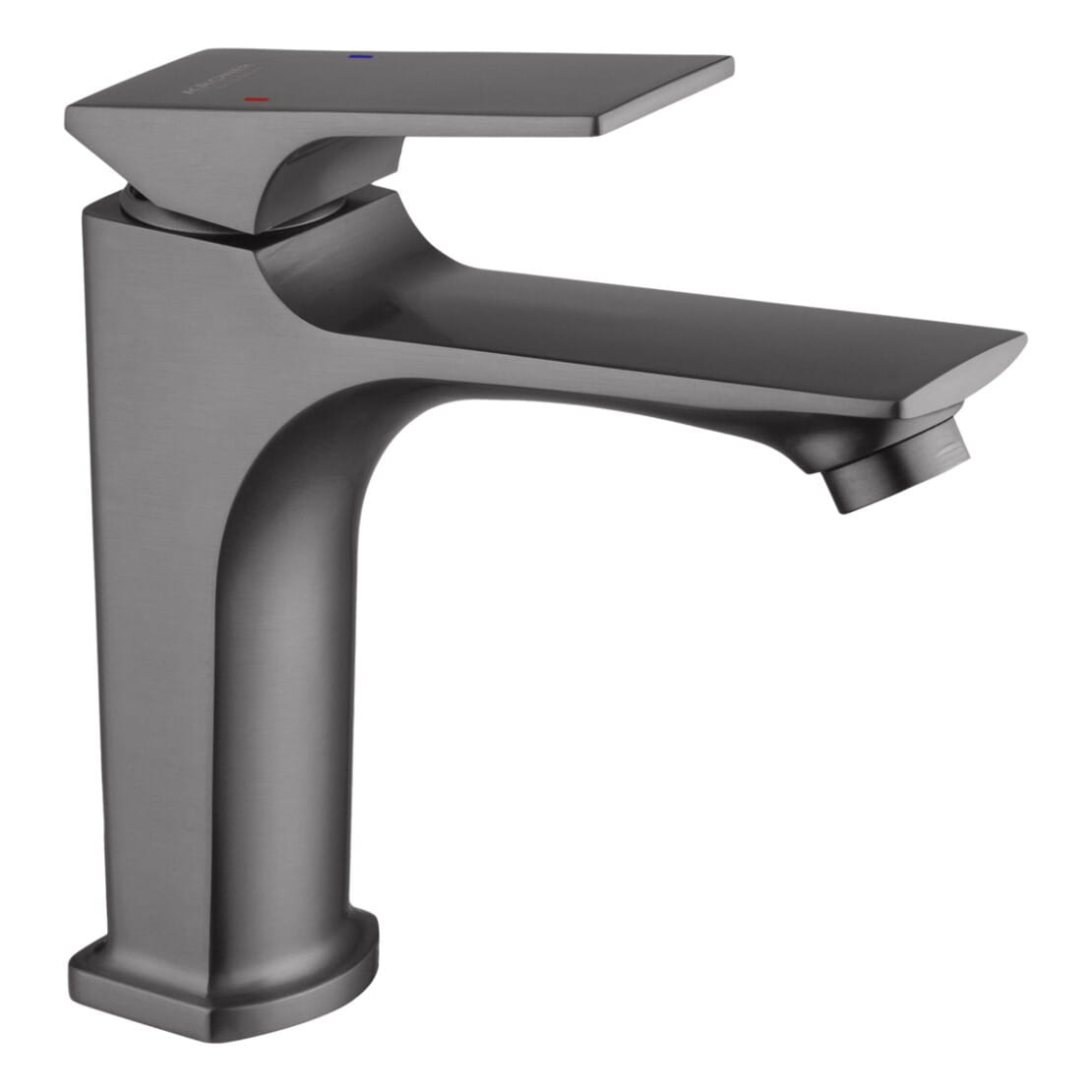 CV035585_1 Смеситель для умывальника Kroner KRP Vog - GRP010 однорычажный, графит матовый