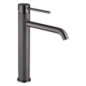 Смеситель для умывальника Kroner KRP Edelstahl Berg - GRP010-3 однорычажный, графит матовый