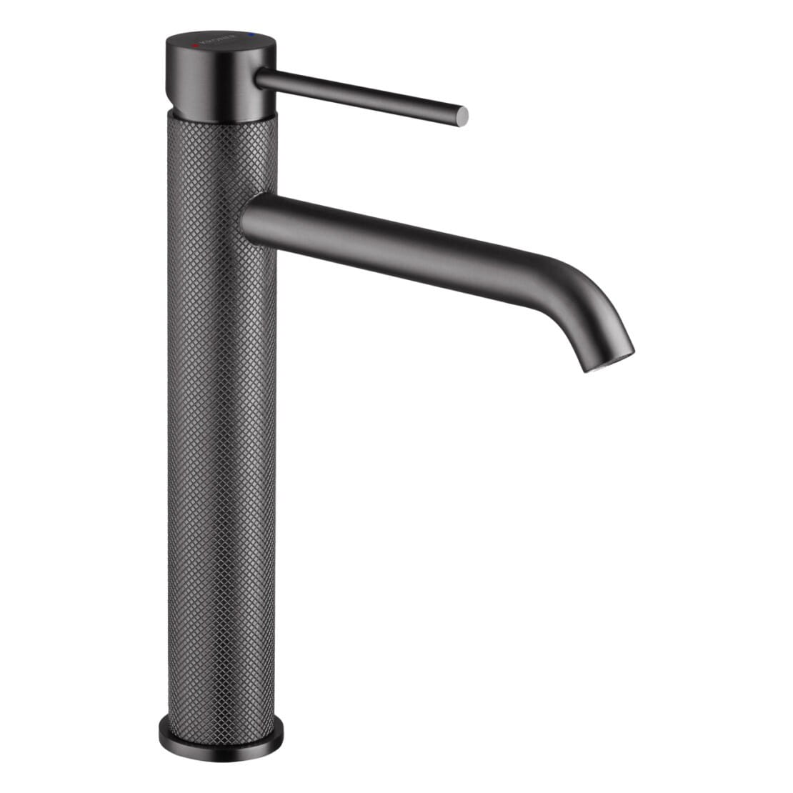 CV035598_1 Смеситель для умывальника Kroner KRP Edelstahl Berg - GRP010-3 однорычажный, графит матовый