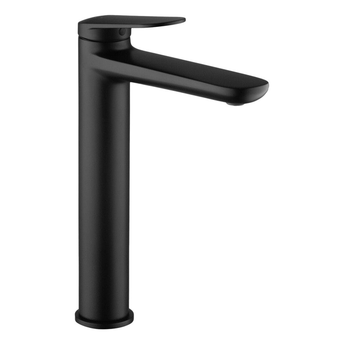 CV035944_1 Смеситель для умывальника Kroner Element 211111-3801 однорычажный, черный матовый