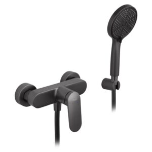 Смеситель для душа Kroner Element 211411-5301 однорычажный, графит матовый (CV035966)