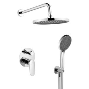 Душевая система Kroner Element скрытого монтажа, латунь, хром (211335B-0101)