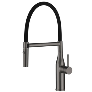 Смеситель для кухни Koer KI-70034-07 однорычажный, сталь (KR5810)