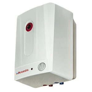 Бойлер Areesta Small 10 л 1 кВт мокрый ТЭН, универсальный, белый