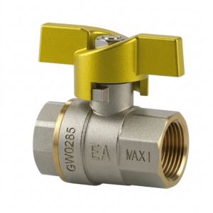 Газовый кран Maxi МГГ 3/4" ВВ прямой, латунь