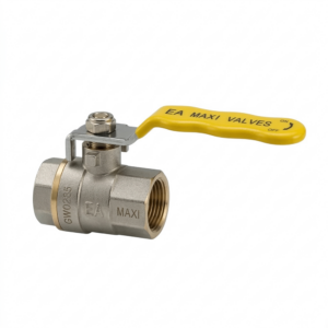 Газовый кран Maxi РГГ 1/2" ВВ прямой, латунь