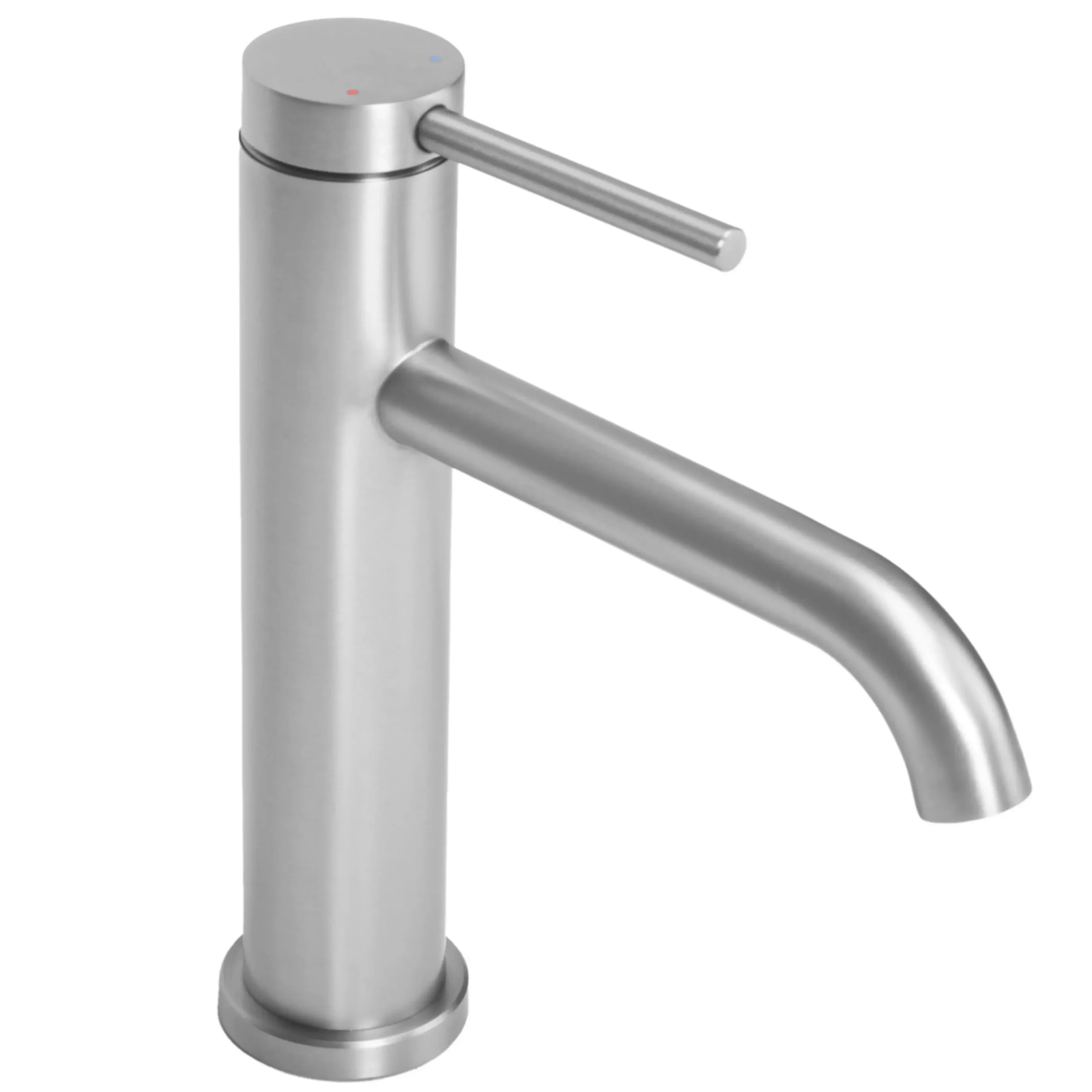 fd5cbc6ffeb2d15f43d7c5760aab00f7 Смеситель для умывальника Rea Clif однорычажный, никель матовый (REA-B5324)