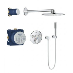 Душевая система Grohe Grohtherm SmartControl скрытого монтажа, латунь, хром