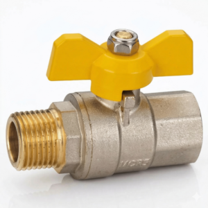 Газовый кран Karro Valves 1/2″ ВН прямой, латунь