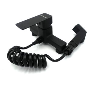 Гигиенический душ MILLZ MRS-15-35-042 скрытого монтажа, однорычажный, черный матовый