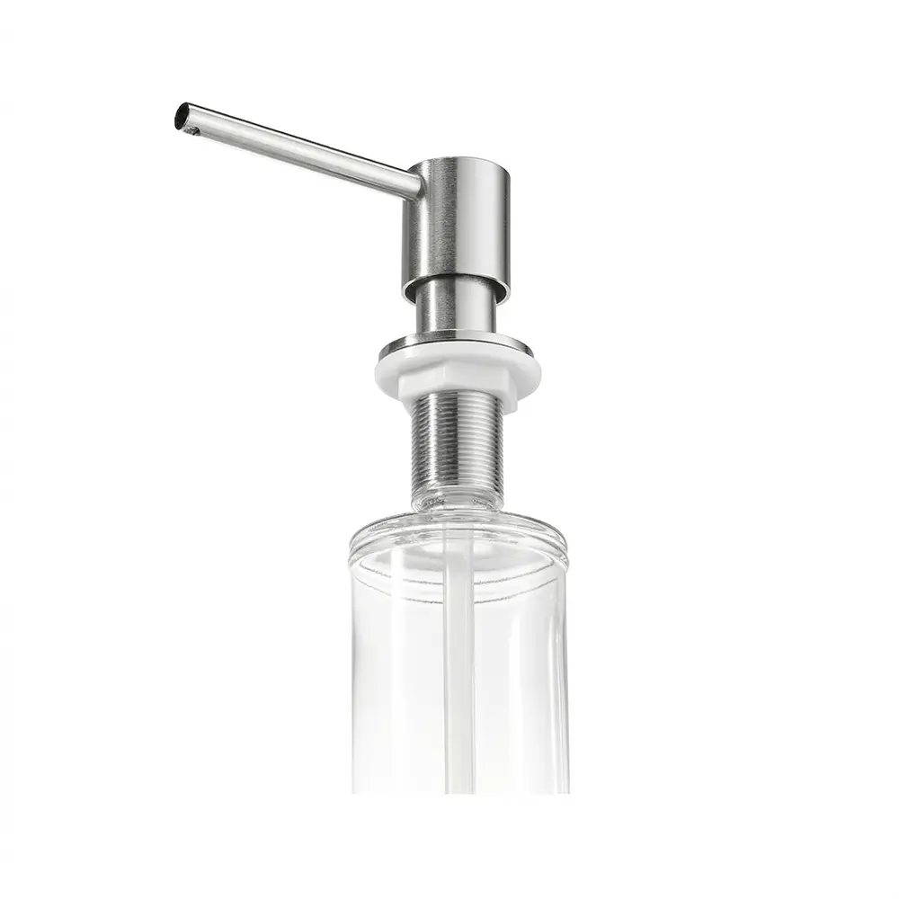 GRA-10521_2 Дозатор для моющего средства GRANADO Redondo Inox врезной, сатин