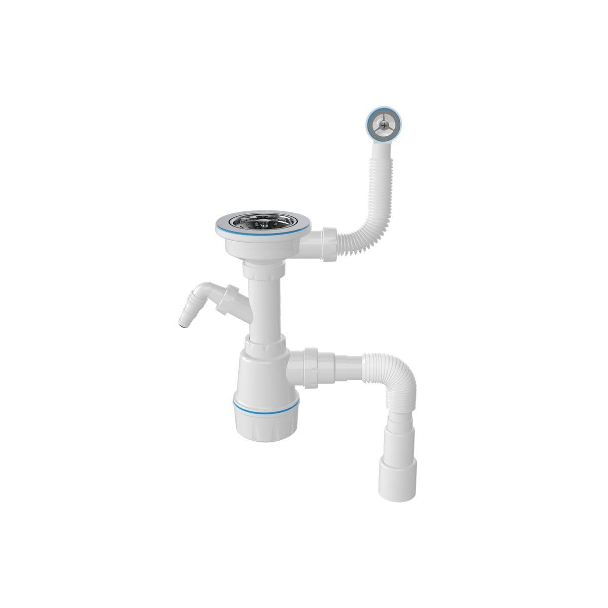 GRA-24521_15 Многофункционая мойка GRANADO Royal Estella 780x500 врезная, чёрная