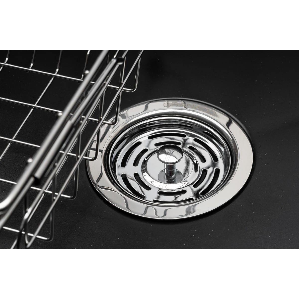 GRA-24521_7 Многофункционая мойка GRANADO Royal Estella 780x500 врезная, чёрная