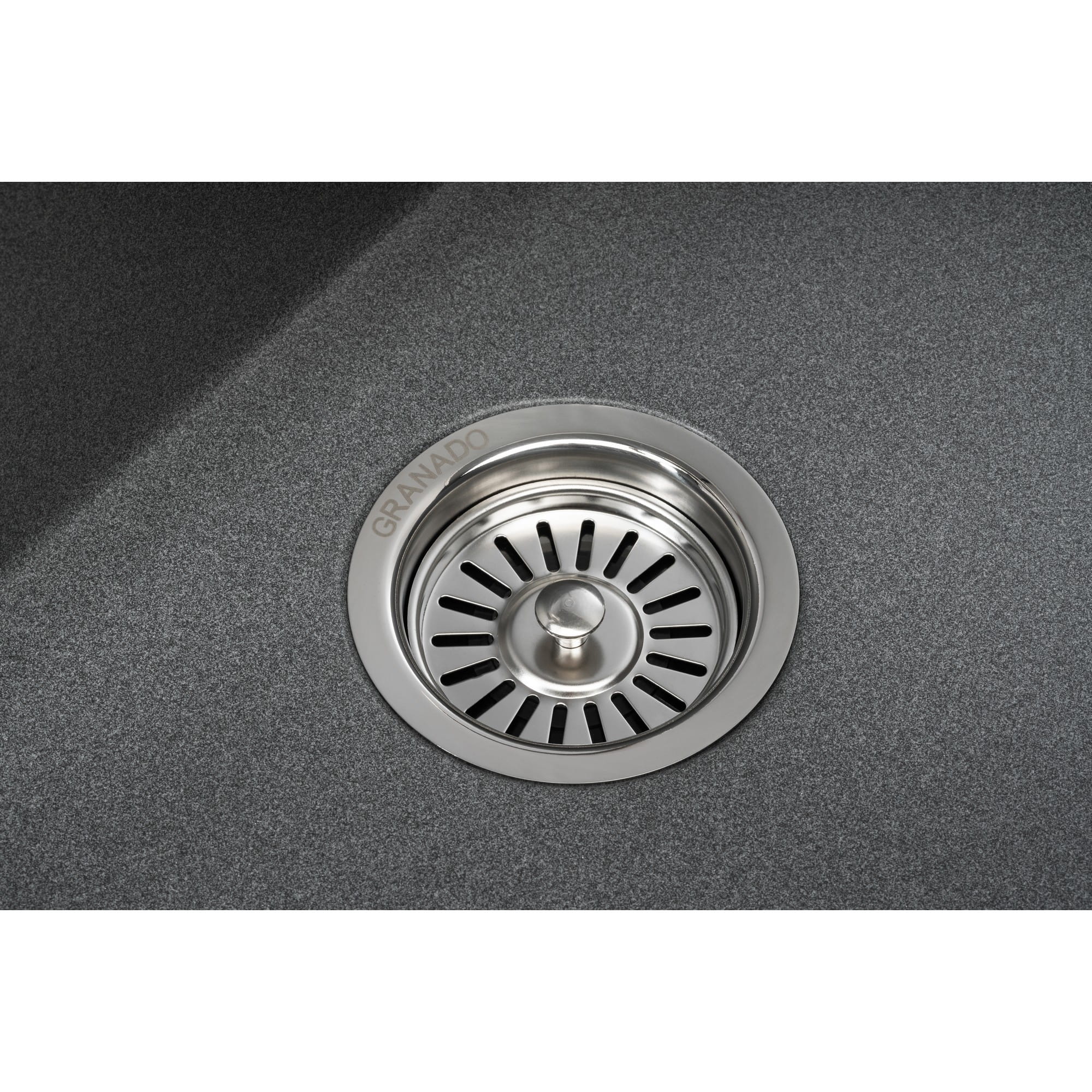 GRA-25789_4 Многофункционая мойка GRANADO Royal Artes 650x497 врезная, графитовая