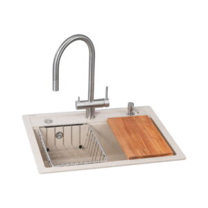 Многофункционая мойка GRANADO Royal Artes 650x497 врезная, терра