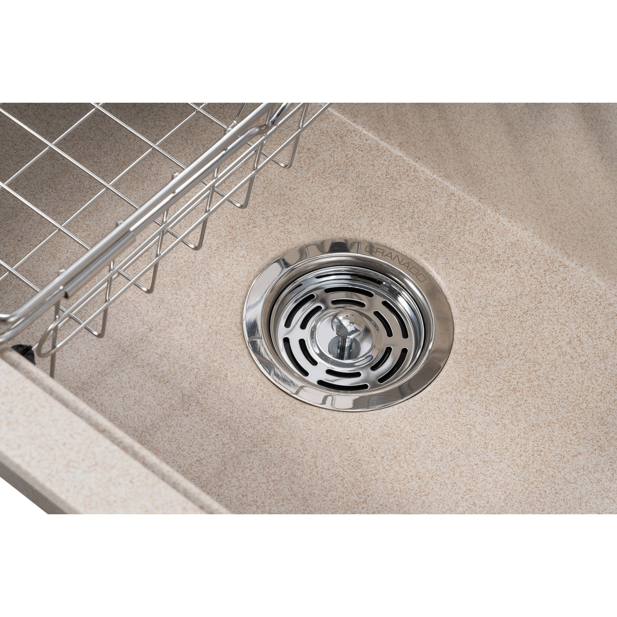 GRA-26991_3 Многофункционая мойка GRANADO Royal Artes 650x497 врезная, терра