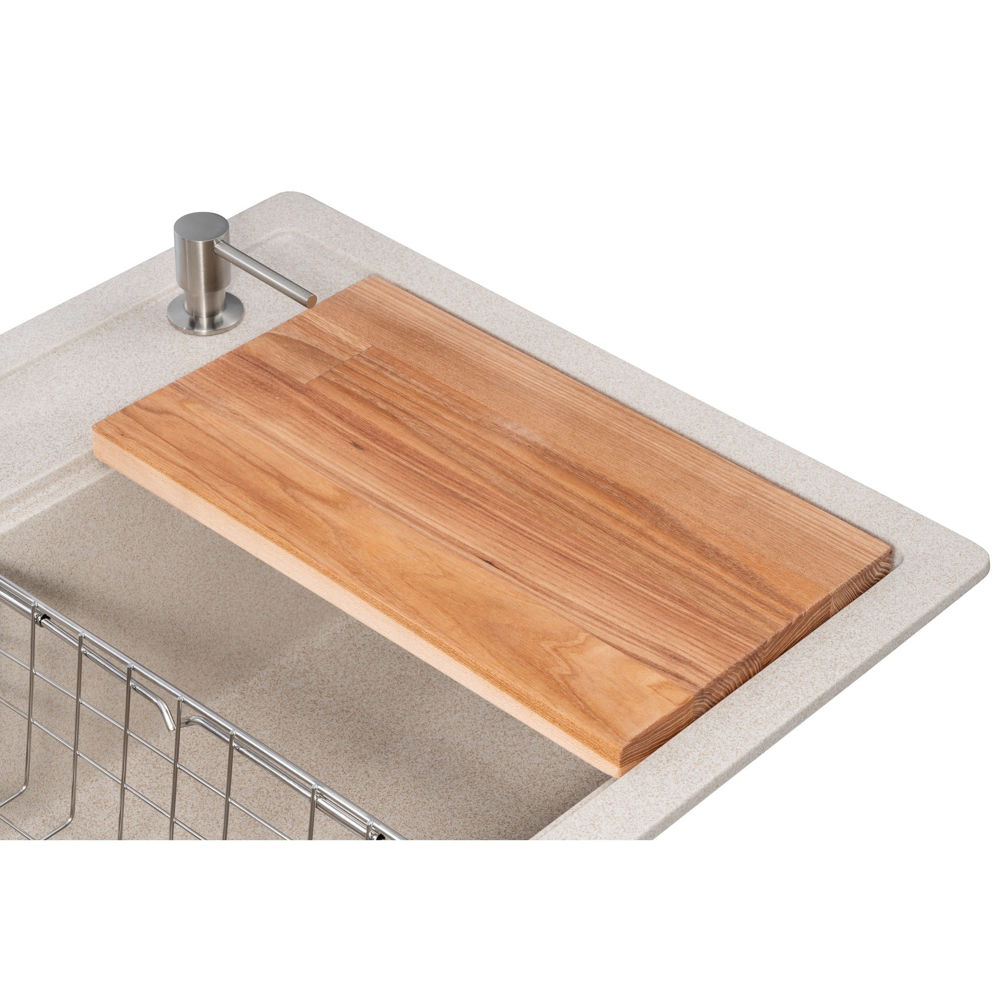 GRA-26991_5 Многофункционая мойка GRANADO Royal Artes 650x497 врезная, терра