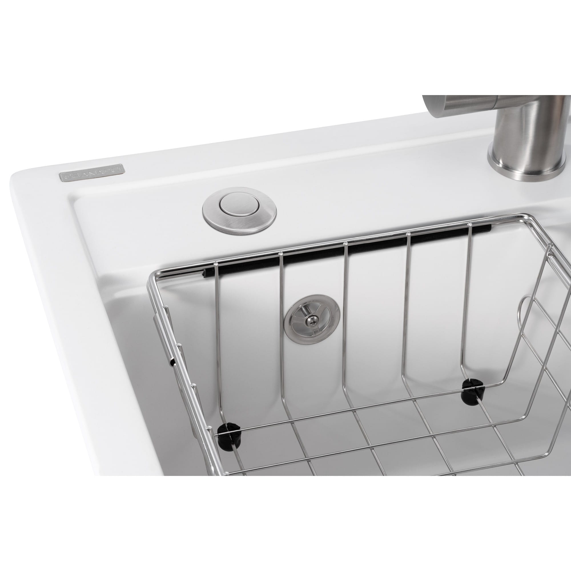 GRA-26999_6 Многофункционая мойка GRANADO Royal Artes 650x497 врезная, белая