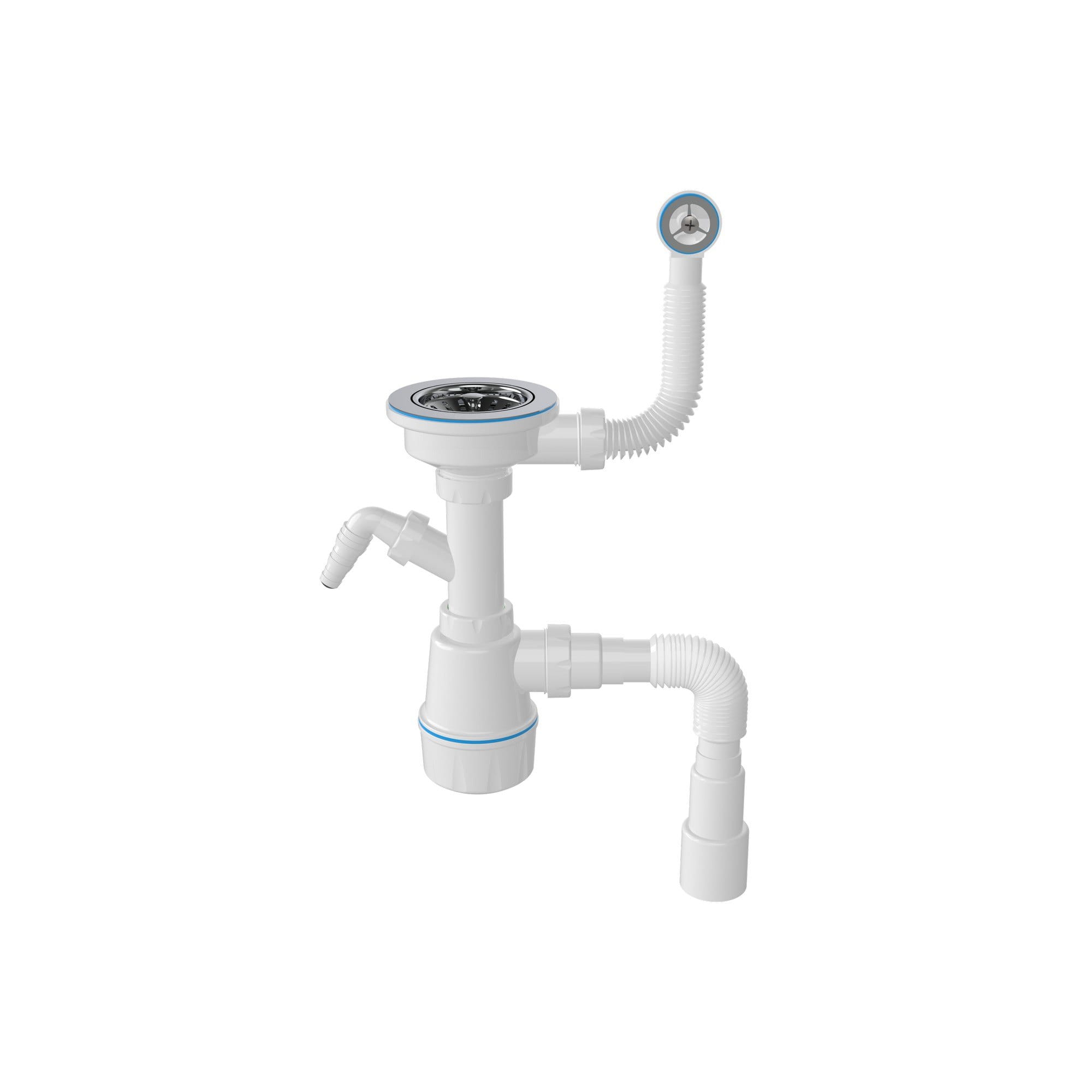 GRA-27007_13 Многофункционая мойка GRANADO Royal Estella 780x500 врезная, белая