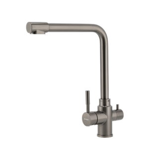 Смеситель для кухни GRANADO Badalona Lux однорычажный, чёрный