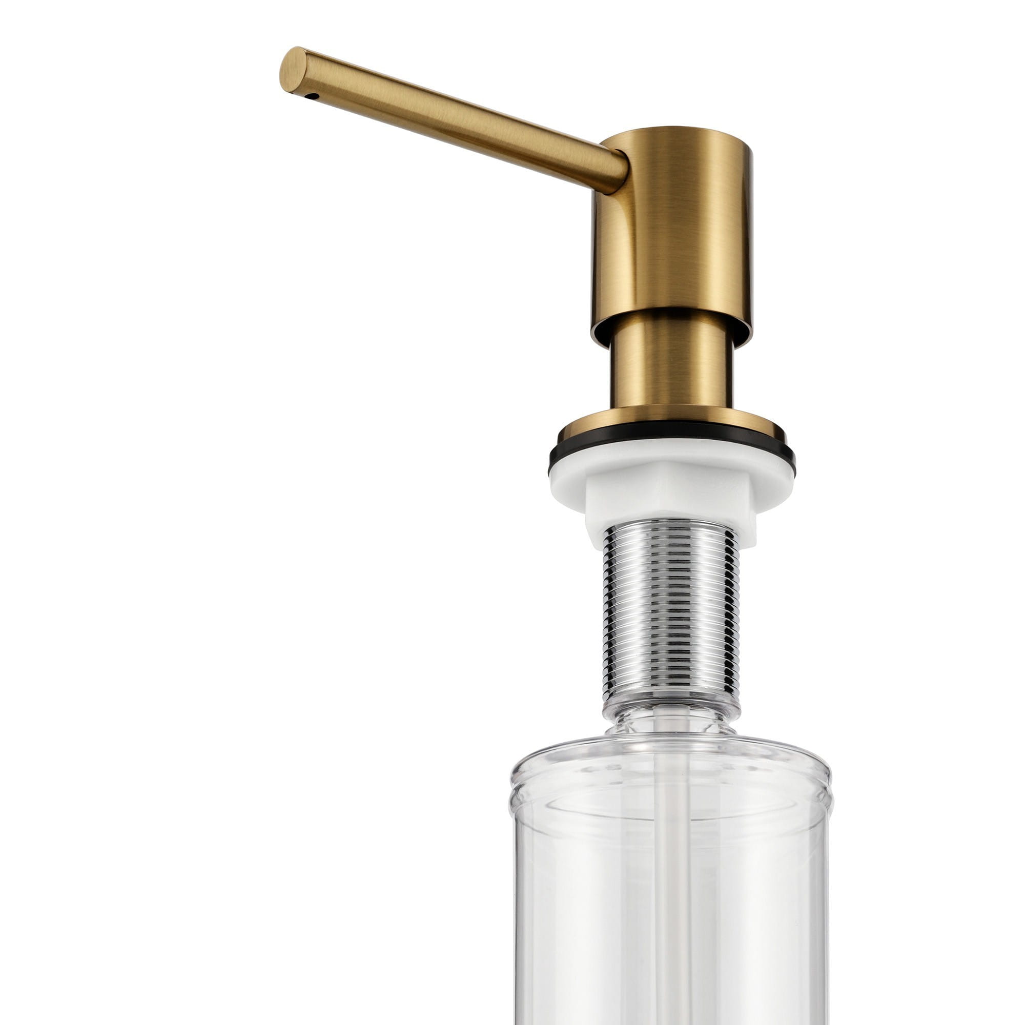 GRA-28569_2 Дозатор для моющего средства GRANADO Redondo PVD врезной, золотой