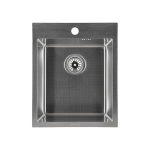 Кухонная мойка GRANADO Pravia 500x410 врезная, прямоугольная, сталь