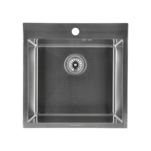Кухонная мойка GRANADO Galera 500x500 врезная, квадратная, сталь