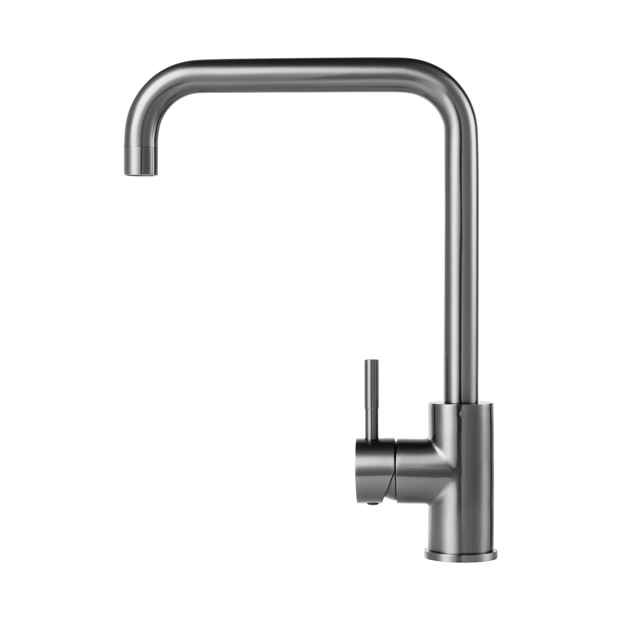 GRA-29301_2 Смеситель для кухни GRANADO Oviedo LUX однорычажный, чёрный/хром