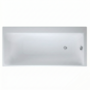 Ванна пристенная Cersanit Smart 170x80 R акриловая, белая глянцевая (S301-116)