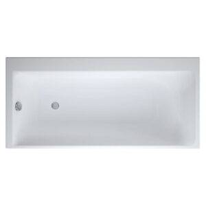 Ванна пристенная Cersanit Smart 170x80 L акриловая, белая акриловая (S301-117)