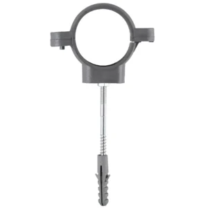 Хомут для крепления труб внутренней канализации 50 мм пластиковый