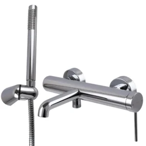 Смеситель для ванны Topaz Loft однорычажный, хром