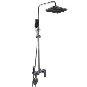 Душевая система Globus Lux Turin GLTU-0550 с тропическим душем, латунь, хром