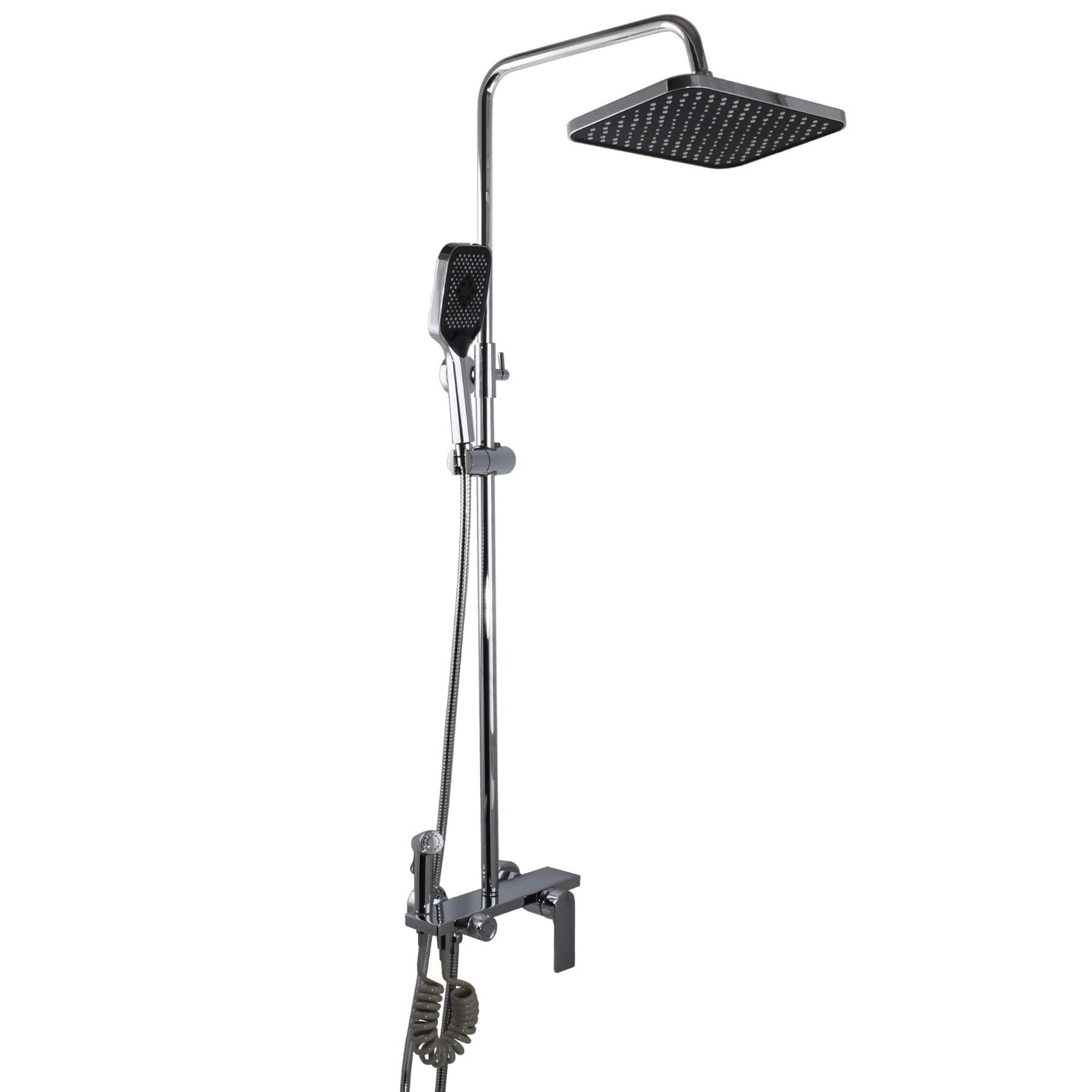 GSR-000031790 Душевая система Globus Lux Turin GLTU-0550 с тропическим душем, латунь, хром