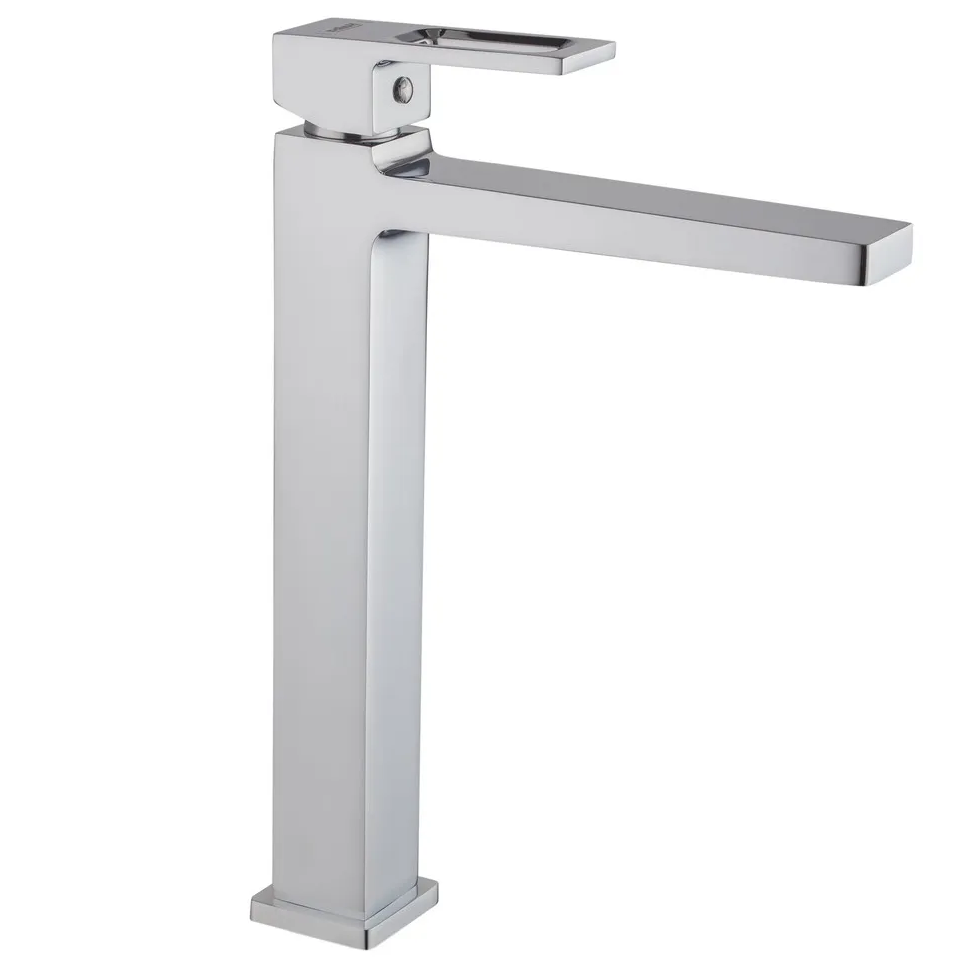 HB9601 Смеситель для раковины Haiba Kant 001 High однорычажный, хром (HB9601)