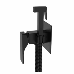 Смеситель для гигиенического душа Koer KB-23010-05 однорычажный, черный матовый (KR3497)