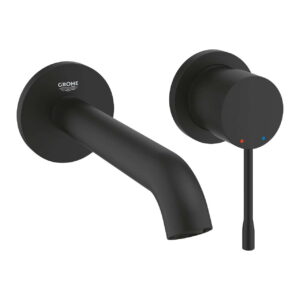 Смеситель для умывальника Grohe Essence M-Size скрытого монтажа, черный матовый