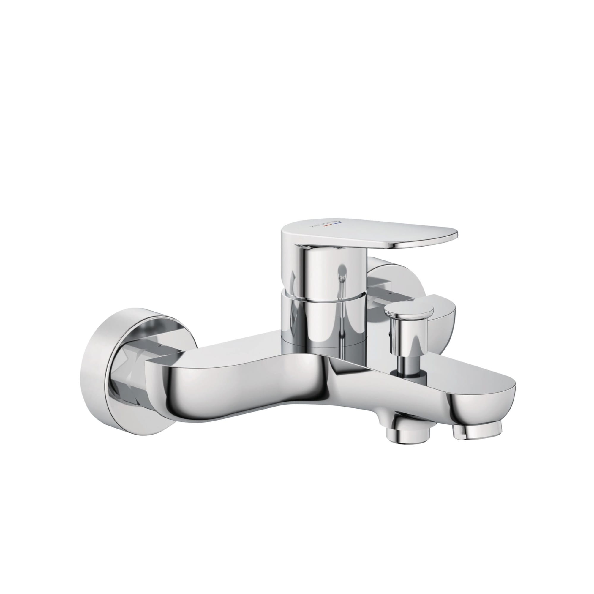 LEO-326910575_1 Смеситель для ванны Kludi X1 однорычажный, хром (326910575)