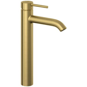 Смеситель для умывальника Kludi Bozz New однорычажный, золото брашированное