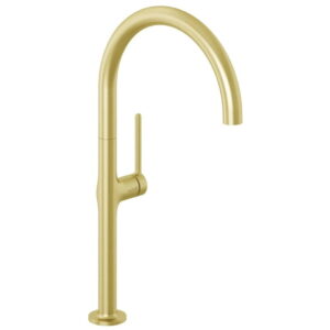 Смеситель для кухни Kludi Reef однорычажный, золото брашированное