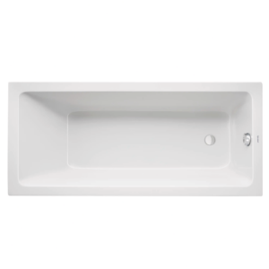 Ванна пристенная Duravit No.1 170x75 акриловая, белая глянцевая (700490000000000)