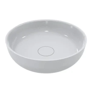 Умывальник накладной Miraggio Moon 400x400 круглый, белый