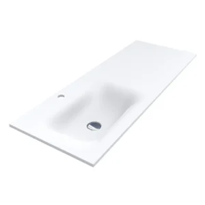 Умивальник подвесной Miraggio Jessel L 1200x450 прямоугольный, белый матовый