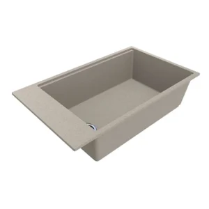 Гранитная кухонная мойка Miraggio Lagoon 760x460 врезная, прямоугольная, песочная матовая