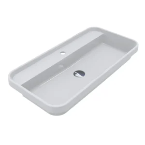 Умывальник врезной Miraggio Ocean 800x400 прямоугольный, белый