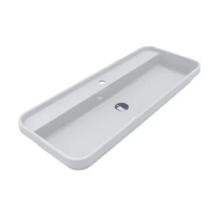Умывальник врезной Miraggio Ocean 1000x400 прямоугольный, белый